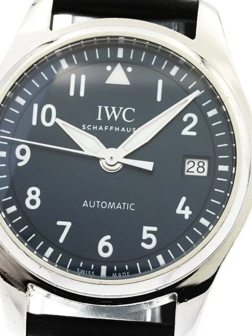 IWC SCHAFFHAUSEN Pilot watch automatic 36 IW324008 Navy Dial Boy's Watch_966395